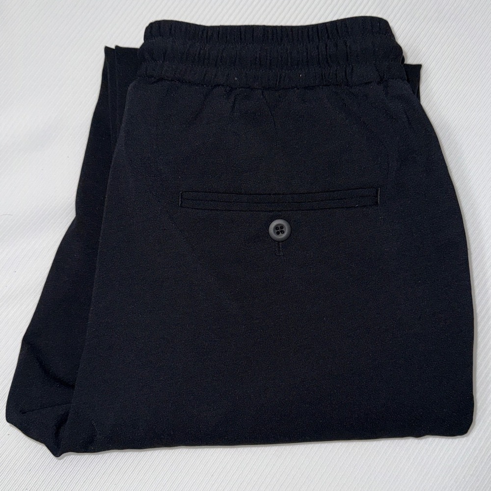 Express Extra Slim Black Drawstring Trousers Mens Size Small Elastic Waist